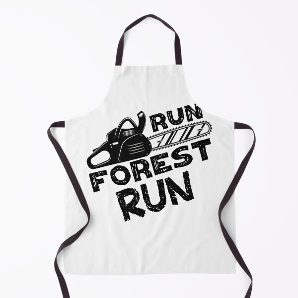 Item preview, Run Forest Run Lumberjack Chainsaw Joke designed and sold by jacks-tees.