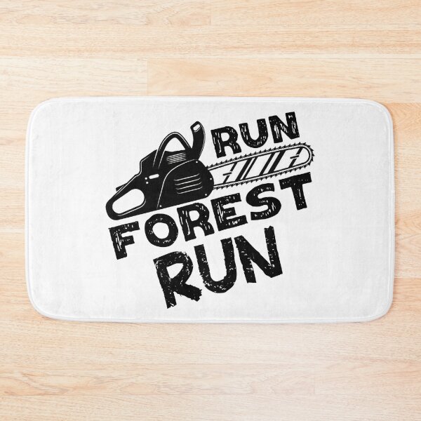 Item preview, Run Forest Run Lumberjack Chainsaw Joke designed and sold by jacks-tees.