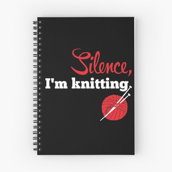 Item preview, Silence, I'm knitting designed and sold by nektarinchen.
