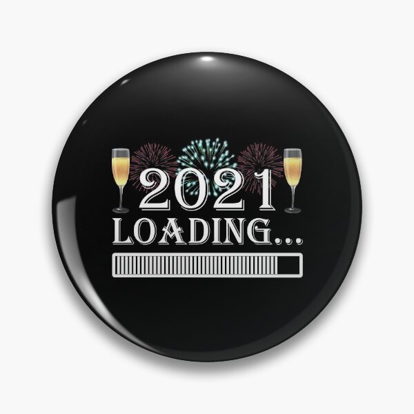 Item preview, 2021 Funny Loading Slogan New Year's Day Fireworks designed and sold by haselshirt.