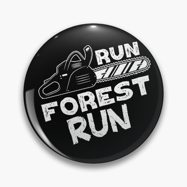 Item preview, Run Forest Run Lumberjack Chainsaw Joke designed and sold by jacks-tees.