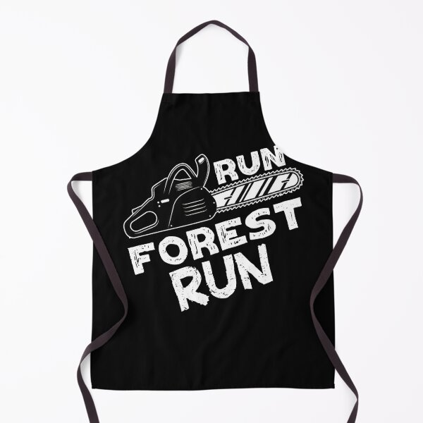 Item preview, Run Forest Run Lumberjack Chainsaw Joke designed and sold by jacks-tees.