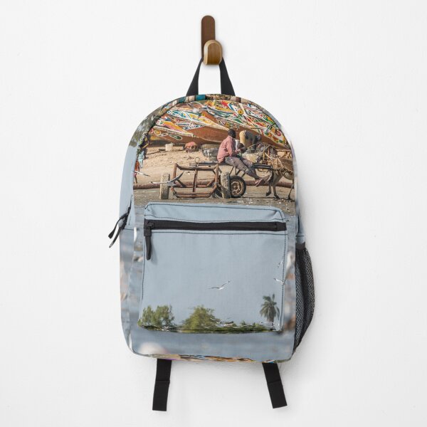 Item preview, Fishing boats on the beach, Gambia designed and sold by reisefoto.