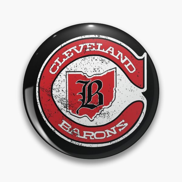 Item preview, Cleveland Barons Distressed Logo - Defunct Ohio Pro Hockey Team - 1976-1978 - Merged With Minnesota North Stars designed and sold by SolissDesigns.