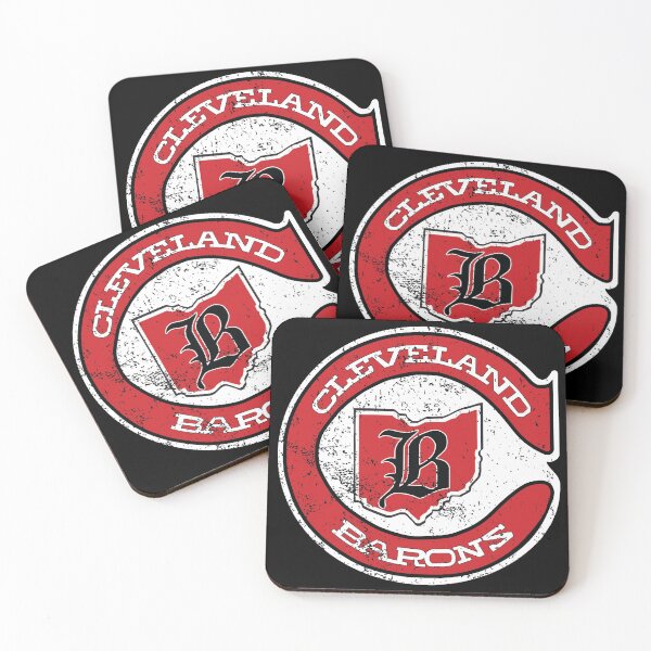 Item preview, Cleveland Barons Distressed Logo - Defunct Ohio Pro Hockey Team - 1976-1978 - Merged With Minnesota North Stars designed and sold by SolissDesigns.