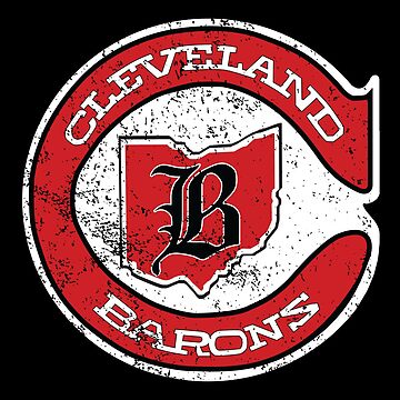 Cleveland Barons Logo Defunct Ohio Hockey Team 1976 1978 Shirt