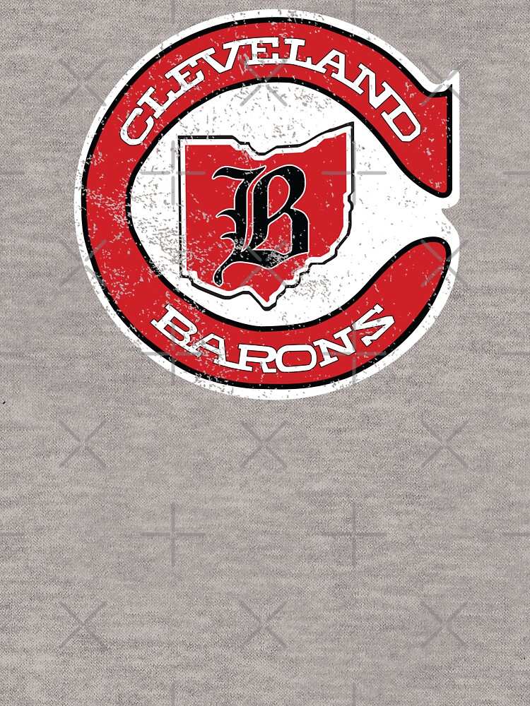 Thumbnail 7 of 7, Essential T-Shirt, Cleveland Barons Distressed Logo - Defunct Ohio Pro Hockey Team - 1976-1978 - Merged With Minnesota North Stars designed and sold by SolissClothing.