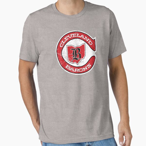 Item preview, Cleveland Barons Distressed Logo - Defunct Ohio Pro Hockey Team - 1976-1978 - Merged With Minnesota North Stars designed and sold by SolissDesigns.