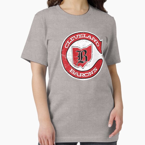Item preview, Cleveland Barons Distressed Logo - Defunct Ohio Pro Hockey Team - 1976-1978 - Merged With Minnesota North Stars designed and sold by SolissDesigns.