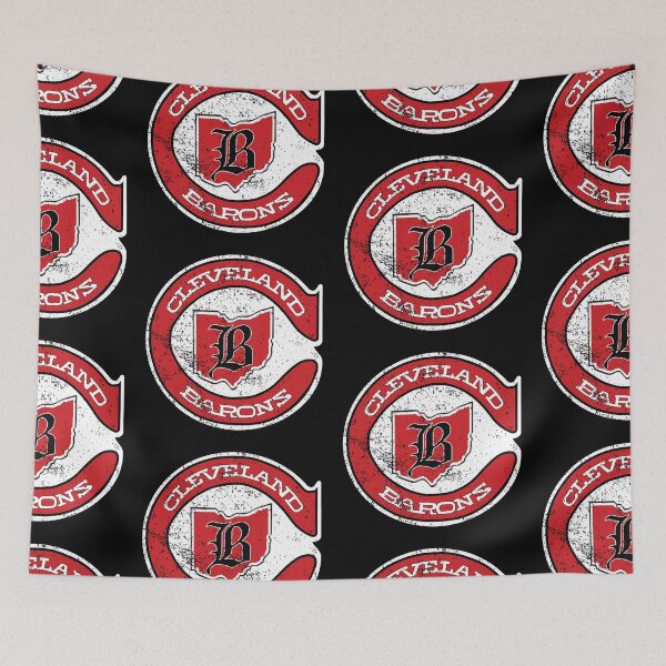 Item preview, Cleveland Barons Distressed Logo - Defunct Ohio Pro Hockey Team - 1976-1978 - Merged With Minnesota North Stars designed and sold by SolissDesigns.