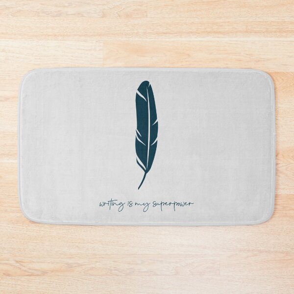 Item preview, Writing Is My Superpower Quill designed and sold by Unworldly.