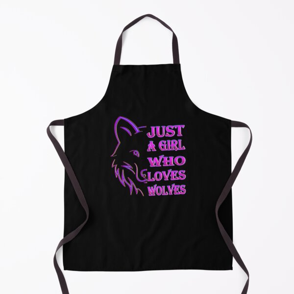 Item preview, Just A Girl Who Loves Wolves Essential Classic Sticker And Shirt Design designed and sold by Glike.