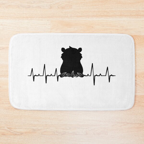 Item preview, Hamster pet rodent heart rate gift designed and sold by leofel.