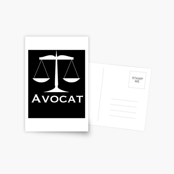 Avocat Carte postale