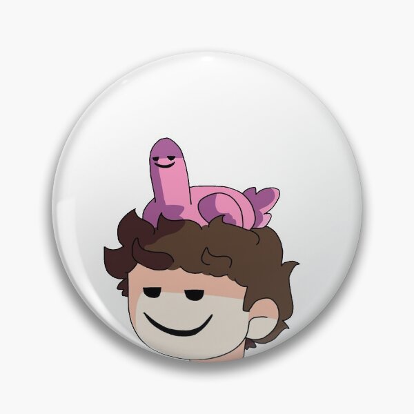 Item preview, Flamingo Youtube smily designed and sold by Retryticall.