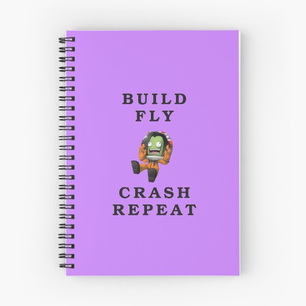 Item preview, Build fly crash repeat , Kerbal space program , kerbals designed and sold by Mekoooo.