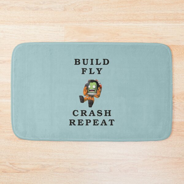 Item preview, Build fly crash repeat , Kerbal space program , kerbals designed and sold by Mekoooo.