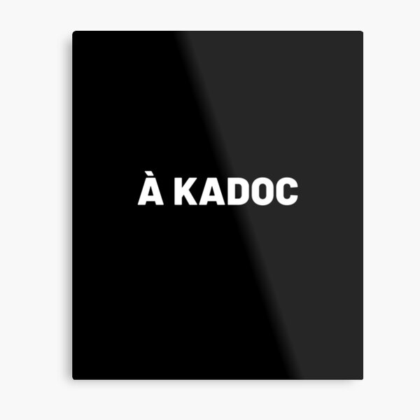 Aperçu de l'œuvre À Kadoc créée et vendue par Cultissime.