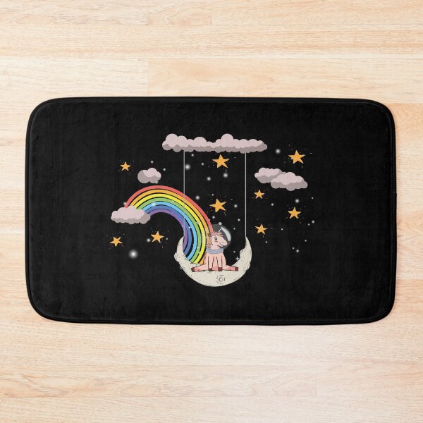 Item preview, Unicorn Sitting On The Rainbow designed and sold by artado.