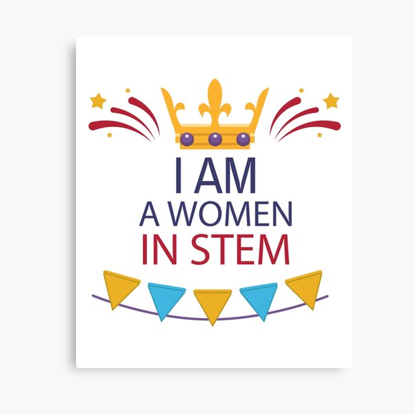 I Am A Woman In Stem Canvas Print