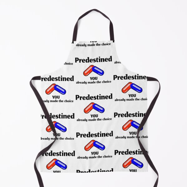 Item preview, Predestined Red or Blue Pill (Black design) designed and sold by dezanli.
