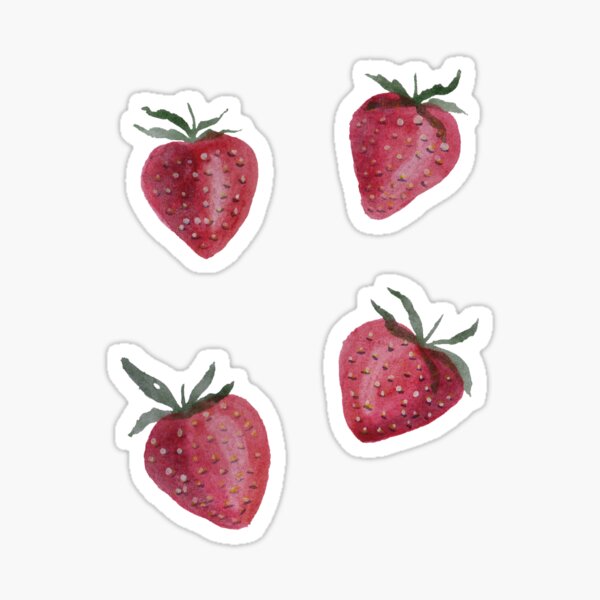 Artikel-Vorschau von Aquarell Erdbeeren, designt und verkauft von taniasofia.