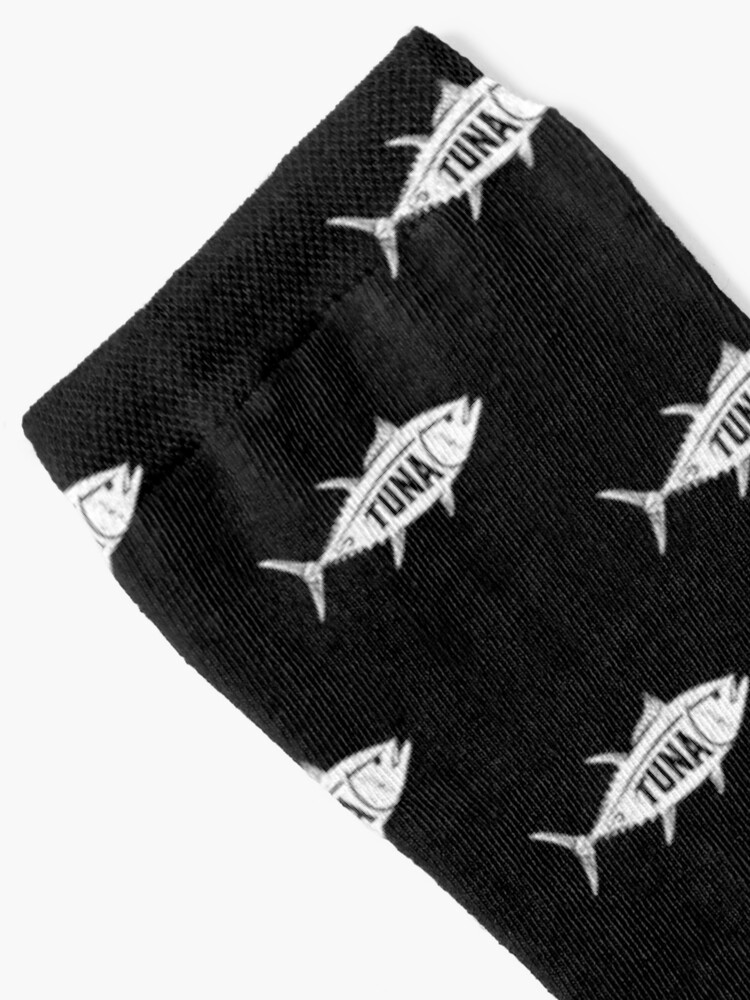 Tuna Fish fishing Fishermen Vintage Distressed | Socks