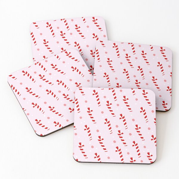 Item preview, Candy Cane festive repeat pattern designed and sold by Monsterful Reads.