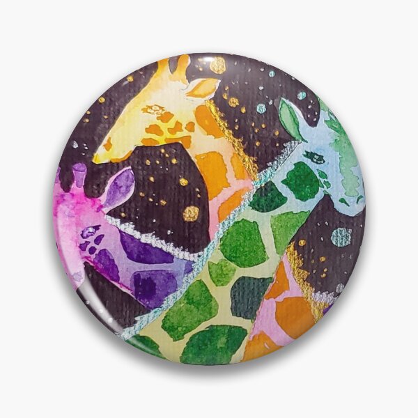Artikelvorschau, Regenbogen Giraffen entworfen und verkauft von JurassicParkans.