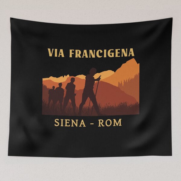 Item preview, Via Francigena, pilgrimage, pilgrimage, hiking, wanderer designed and sold by ThommyBLN.