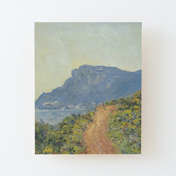 Monet Painting Tote Bag La Corniche Near Monaco Artist 