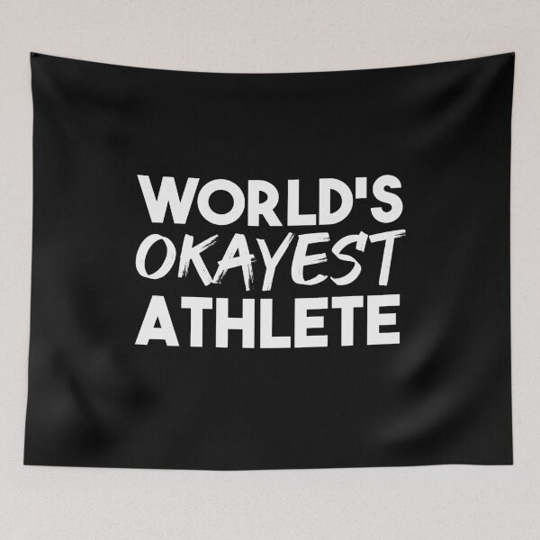 Item preview, World's Okayest Athlete designed and sold by jacks-tees.