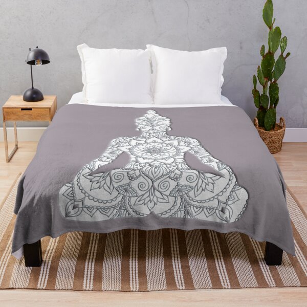 Item preview, Buddha Mandala in White designed and sold by squishyrainbow.