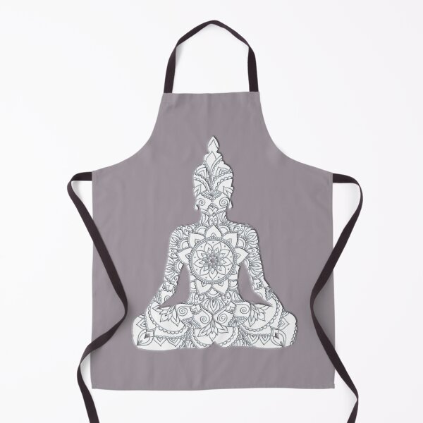 Item preview, Buddha Mandala in White designed and sold by squishyrainbow.
