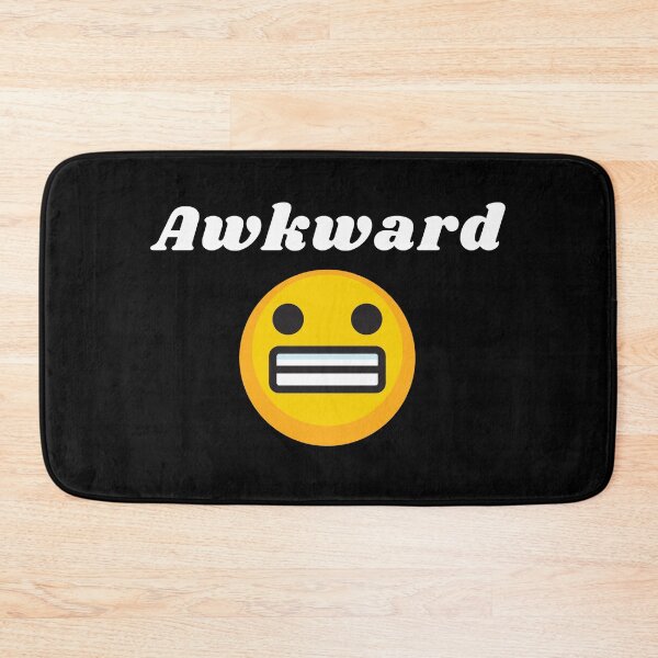 Item preview, Awkward Emoji designed and sold by Walk-It-Off.