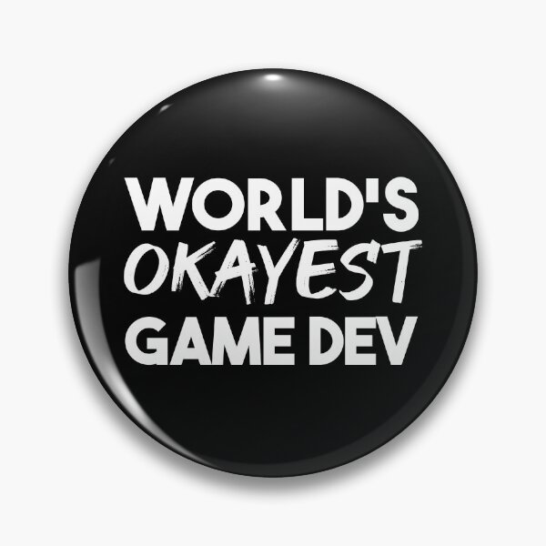 Item preview, World's Okayest Game Dev Game Developer designed and sold by jacks-tees.