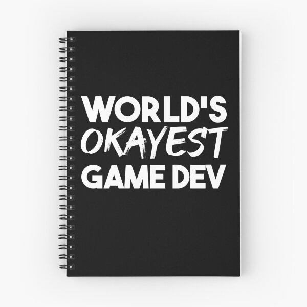 Item preview, World's Okayest Game Dev Game Developer designed and sold by jacks-tees.