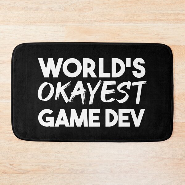 Item preview, World's Okayest Game Dev Game Developer designed and sold by jacks-tees.