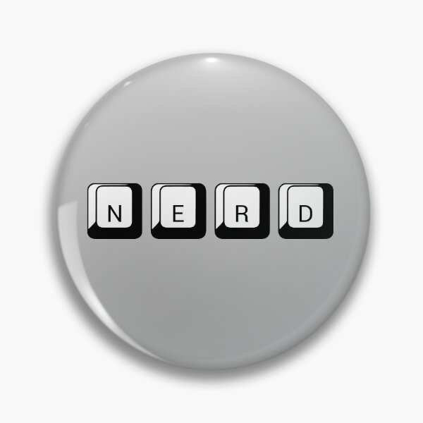 Item preview, Nerd, black and white designed and sold by perezzzoso.