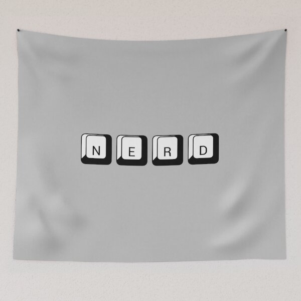 Item preview, Nerd, black and white designed and sold by perezzzoso.