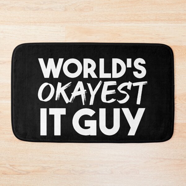Item preview, World's Okayest IT Guy designed and sold by jacks-tees.