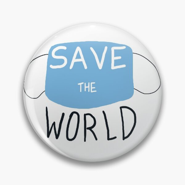 Item preview, Save the World wear a mask designed and sold by cu-b3.