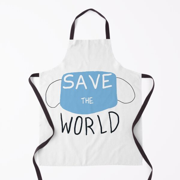 Item preview, Save the World wear a mask designed and sold by cu-b3.