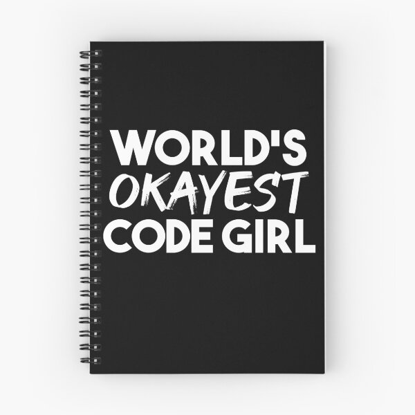 Item preview, World's Okayest Code Girl designed and sold by jacks-tees.