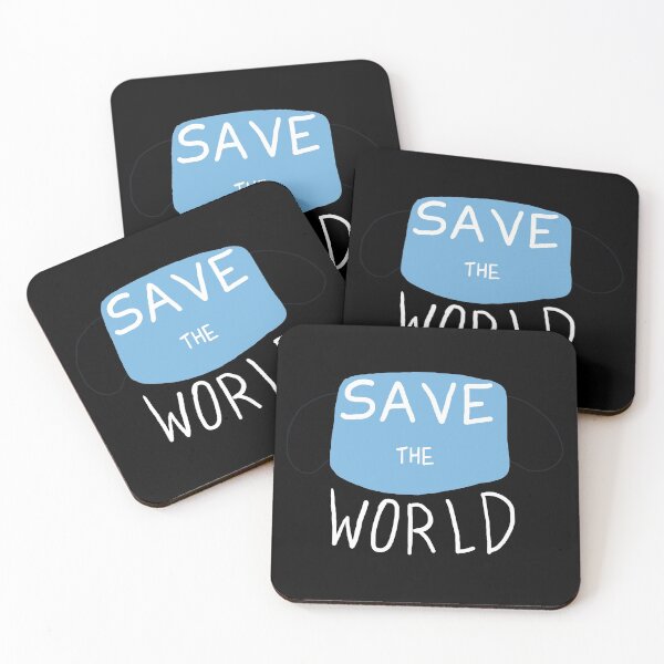 Item preview, Save the World wear a mask designed and sold by cu-b3.
