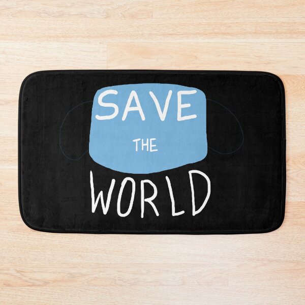 Item preview, Save the World wear a mask designed and sold by cu-b3.