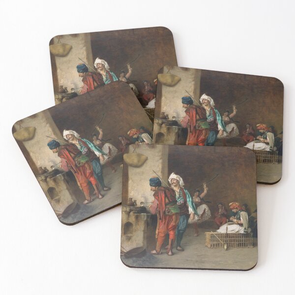 Item preview, Midle Eastern Kitchen vintage art - Jean-Léon Gérôme designed and sold by Vintage Designs +.