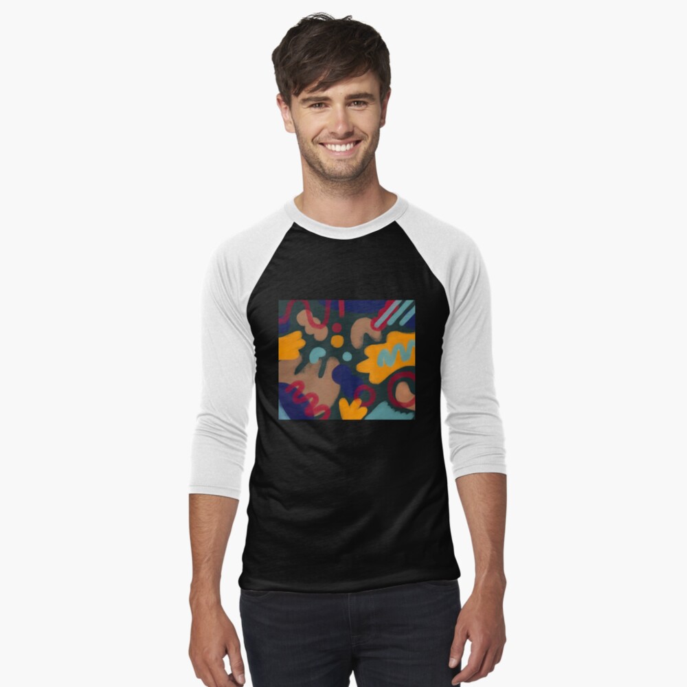Item preview, Baseball ¾ Sleeve T-Shirt designed and sold by luisinasalce.