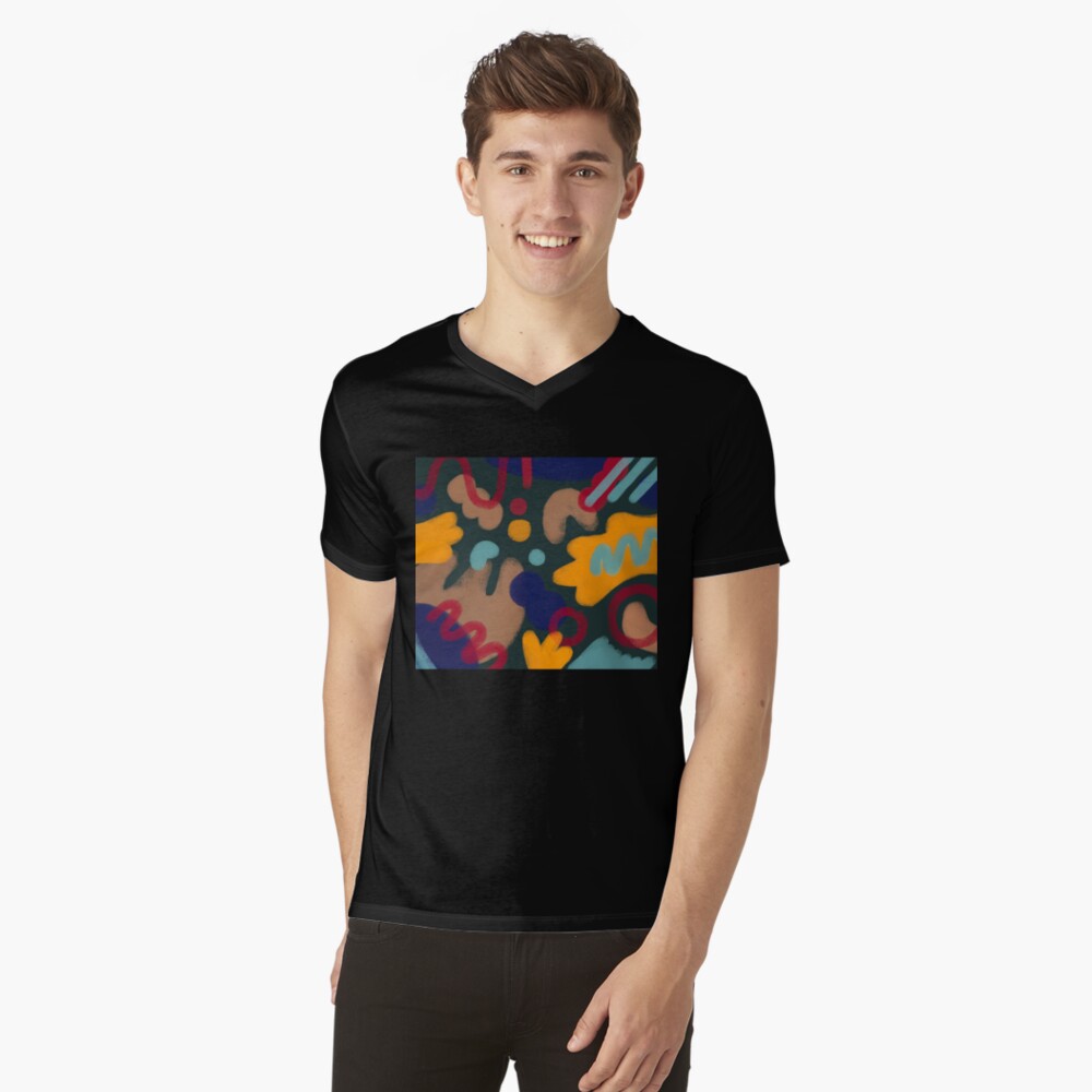 Item preview, V-Neck T-Shirt designed and sold by luisinasalce.