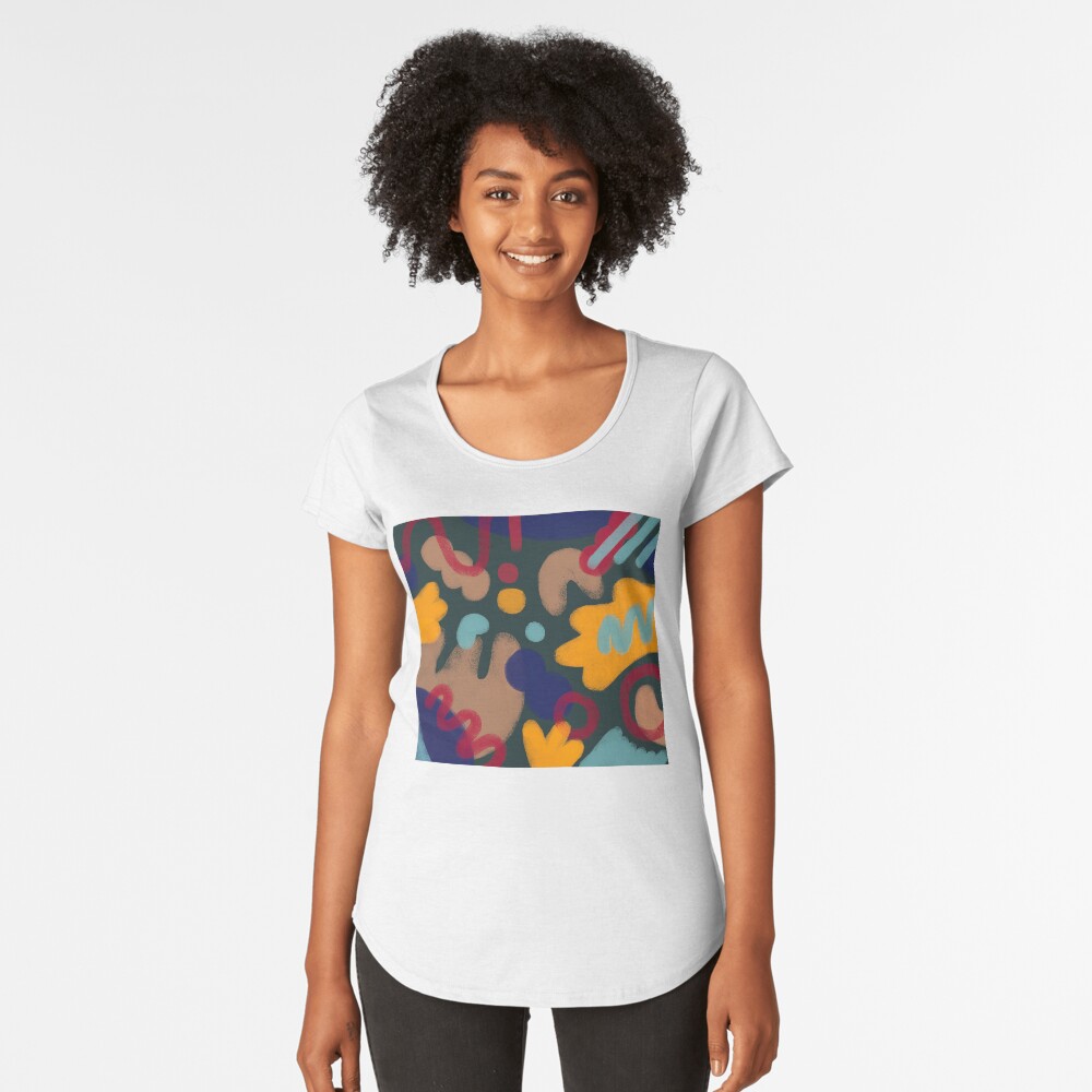 Item preview, Premium Scoop T-Shirt designed and sold by luisinasalce.